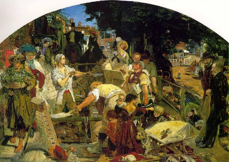 Ford Madox Brown Work Germany oil painting art